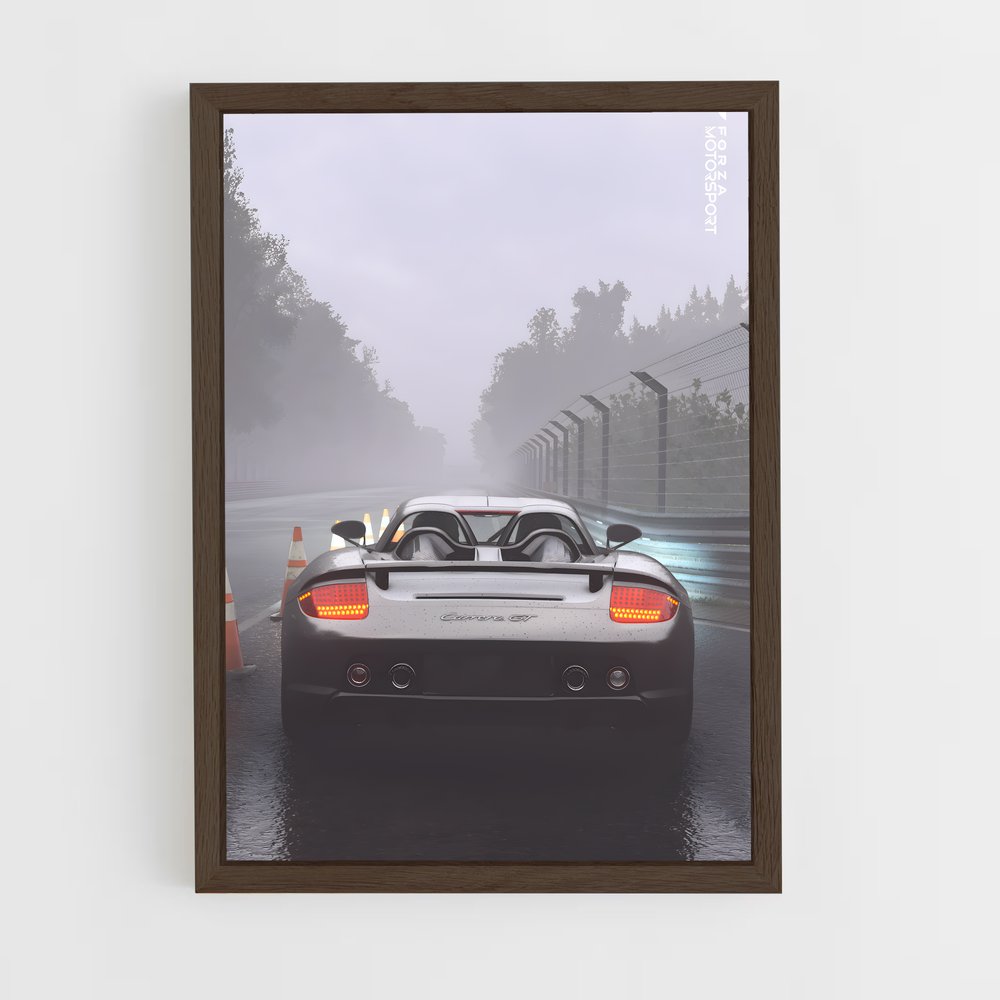 Poster Carrera GT Éblouissant – affiche Porsche (vue 5)